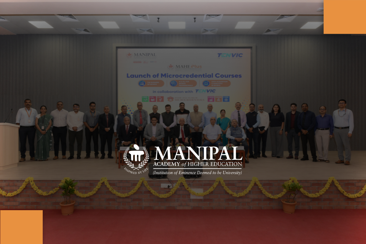 MAHE and TENVIC Sports Launch Academic Programmes to Transform India’s Sports Ecosystem